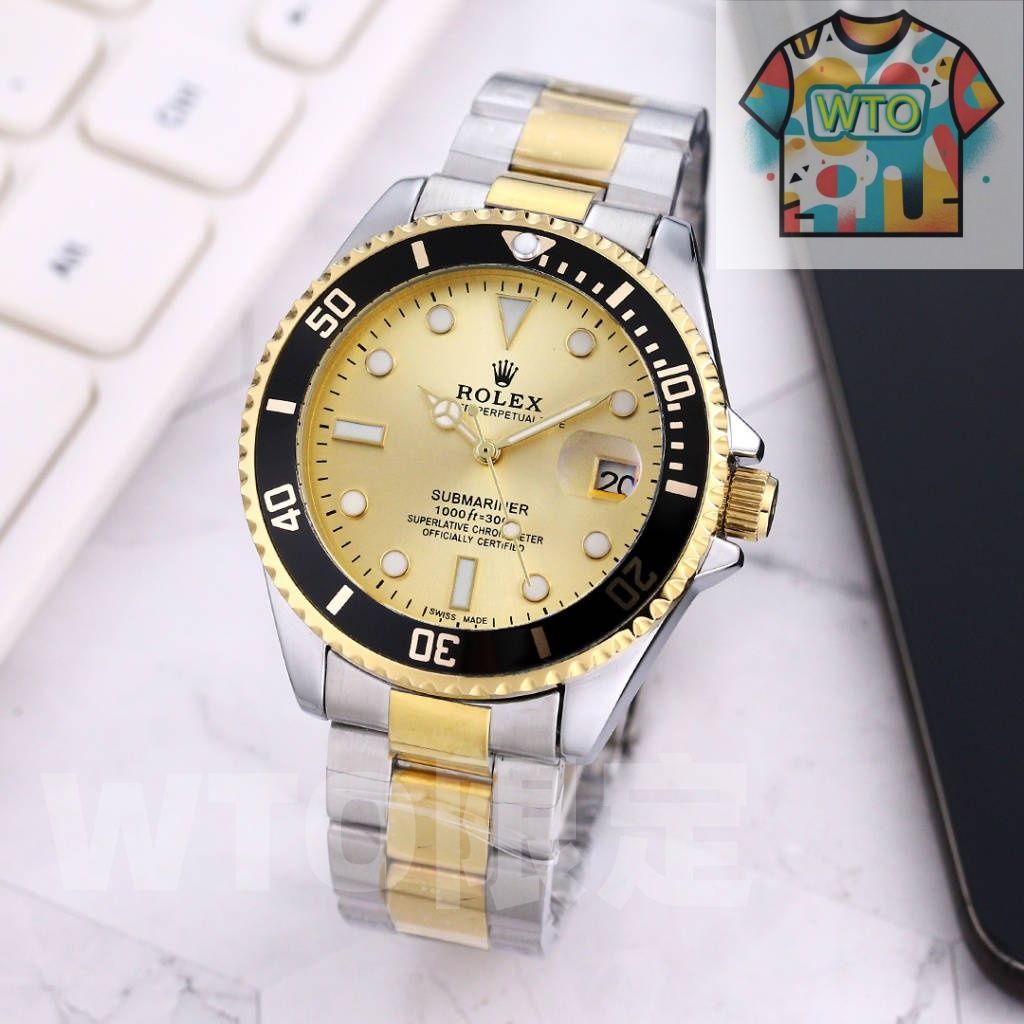 今日 Rolex ロレックス サブマリーナーシリーズ 日付表示部幻藍クリスタルが特徴-WTO輸入2