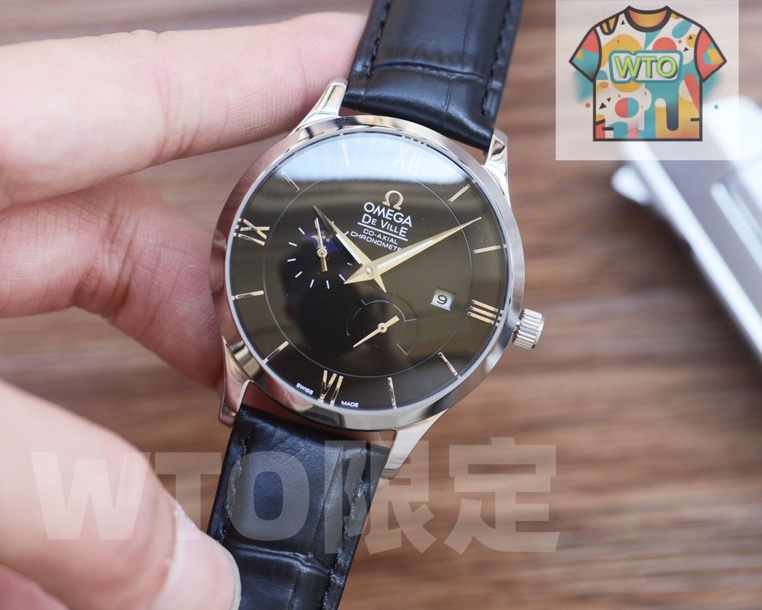 今日 Omega オメガ 男性用 4 針ウォッチ WTO輸入2