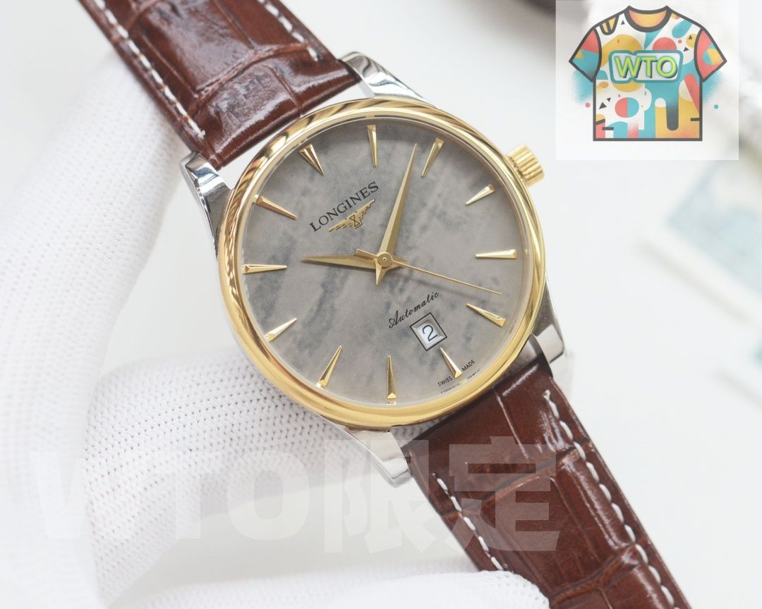 今日 Longines ロンジン 全自動機械式ムーブメント WTO輸入2