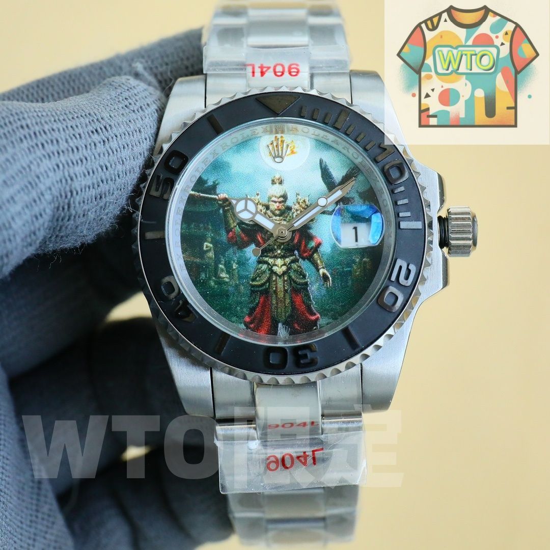 今日 Rolex ロレックス 黒神話悟空シリーズ 天然アパタイトを嵌め込み-WTO輸入2