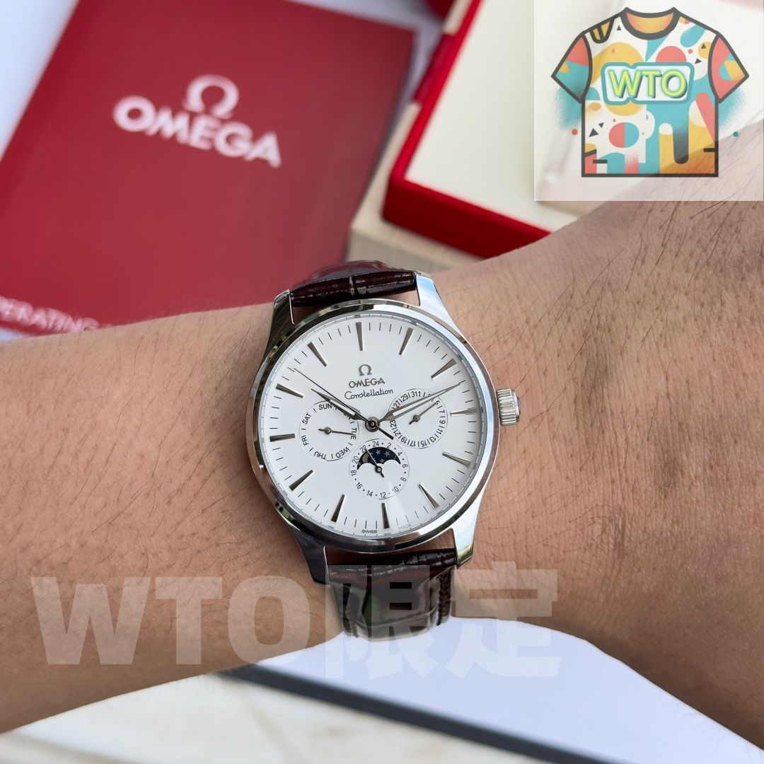 今日 Omega オメガ シーマスターアップグレード モデル 全自動機械式ムーブメント WTO輸入2