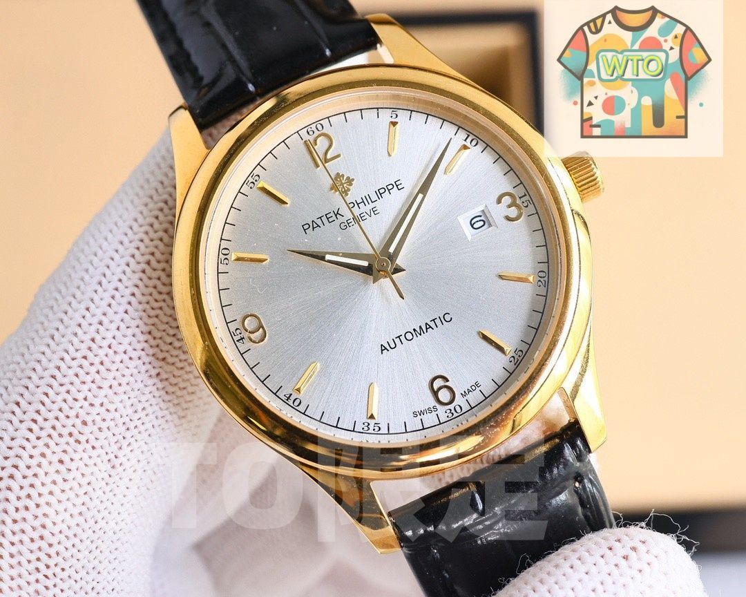 今日 PATEK PHILIPPE パテックフィリップ 独特な文字盤デザインと五金装飾釘の3D立体感を備え-WTO輸入2