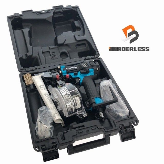 makita マキタ 50mm 高圧 エア釘打機 AN534HM 青 ブルー ロール釘打機 ロール釘打ち機 コイルネイラ119218
