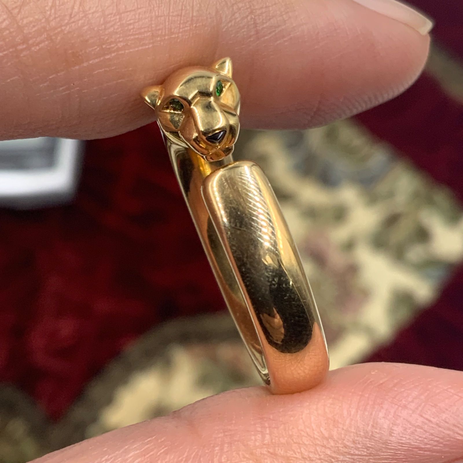 Cartier カルティエ　パンテールリング　スモール　イエローゴールド　サイズ60 Cartier カルティエ パンテールリング スモール イエローゴールド