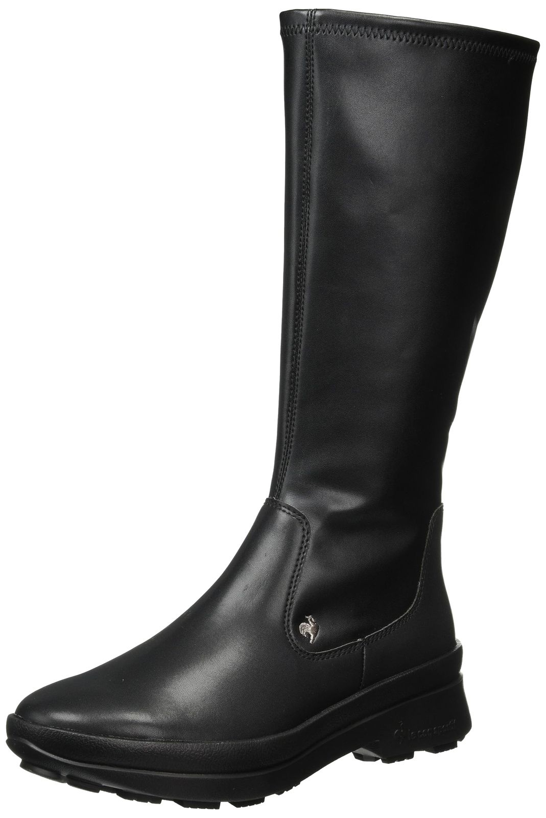 ルコックスポルティフ ブーツ ウインターブーツ ベレ IＶ LG ロングブーツ 雨 雪 レイン スノウ 防水 発熱 蓄熱 消臭 レディース ブラック 25 0 cm