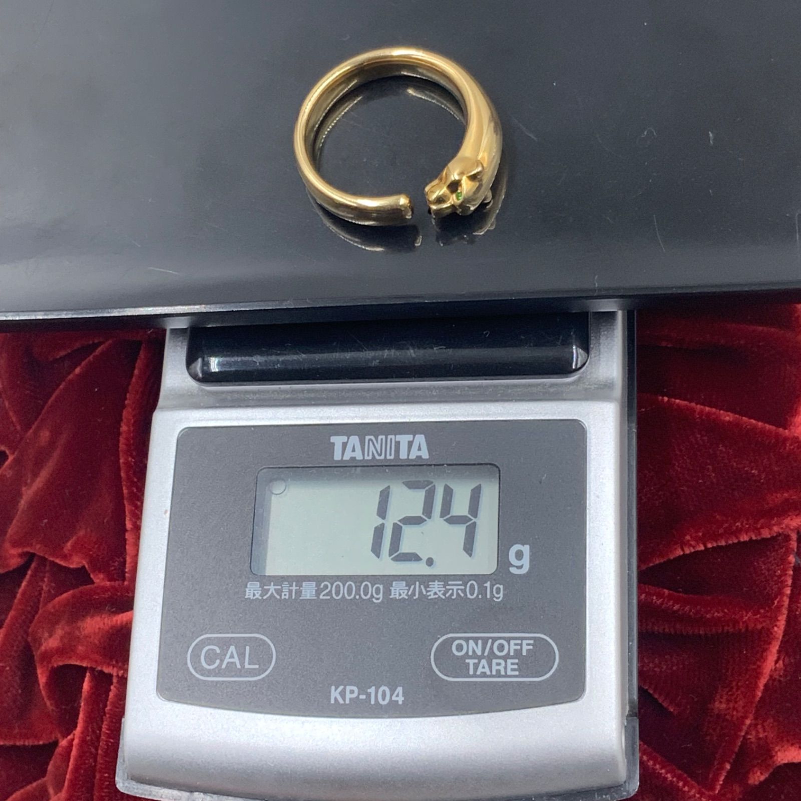 Cartier カルティエ　パンテールリング　スモール　イエローゴールド　サイズ60 Cartier カルティエ パンテールリング スモール イエローゴールド