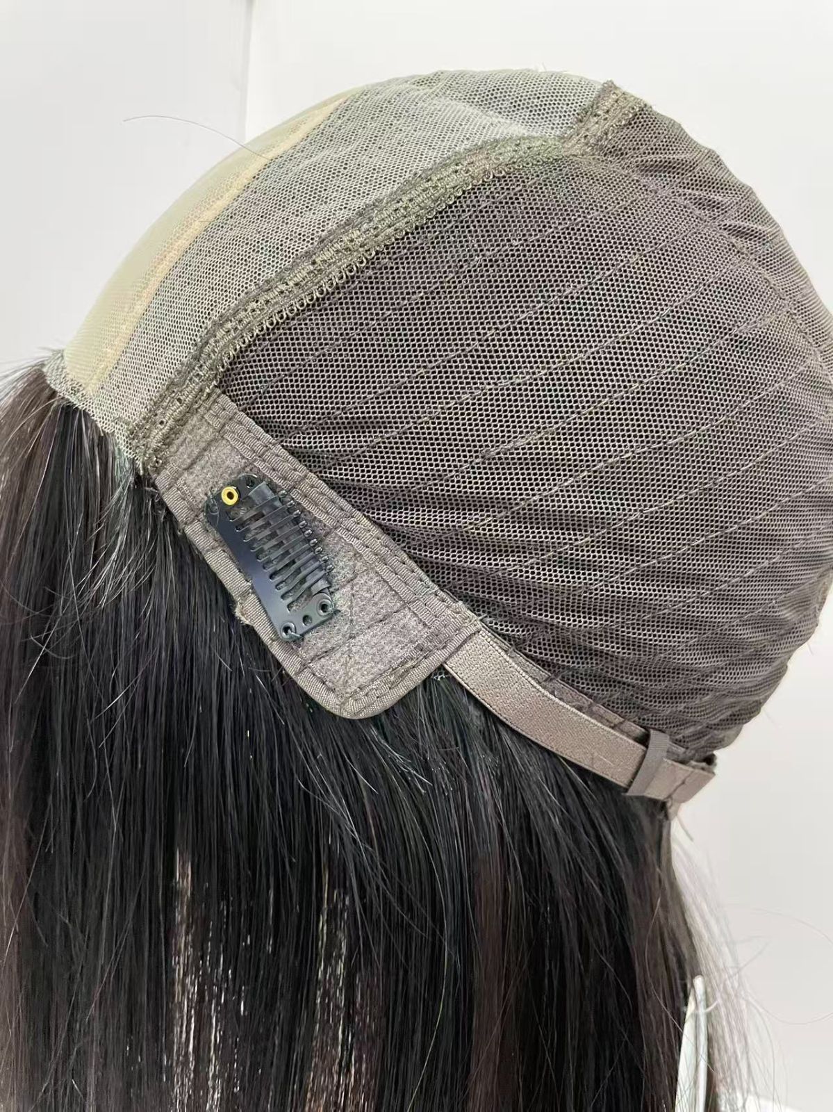 フルウィッグ人毛100%人毛ウィッグ医療ウィッグロングストレート