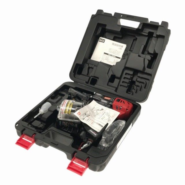 MAX マックス 高圧 65mm釘打機スーパーネイラ コイルネイラ HN-65N4 D -G エアロスター クールグレー エアーツール118536