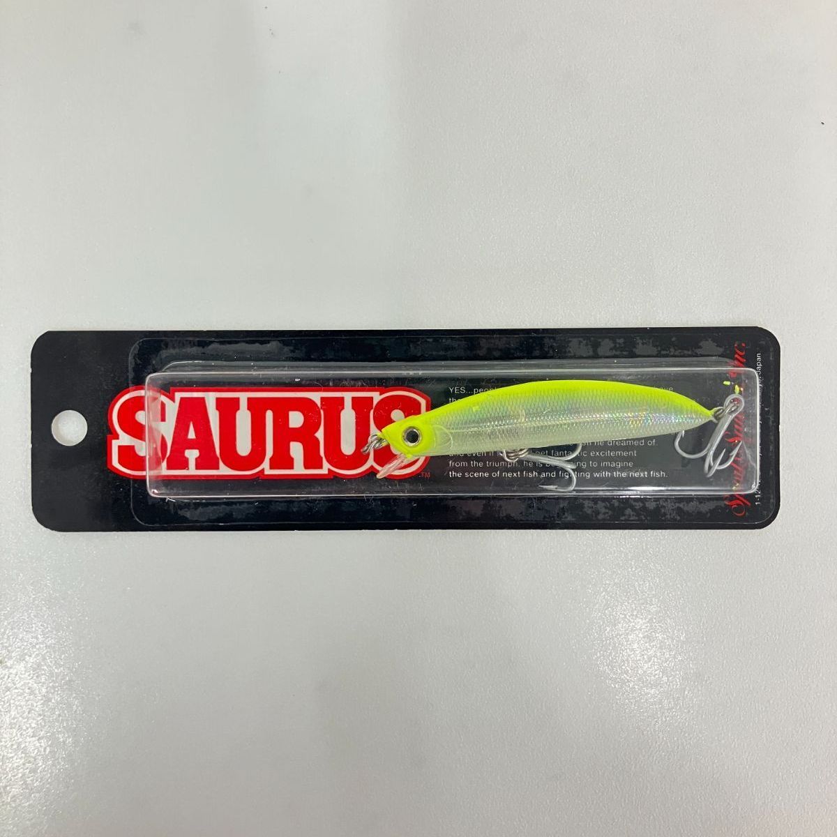 ≫新品未使用 SAURUS ザウルス NEW SeaTops ニューシートプス 7.5cm 7g