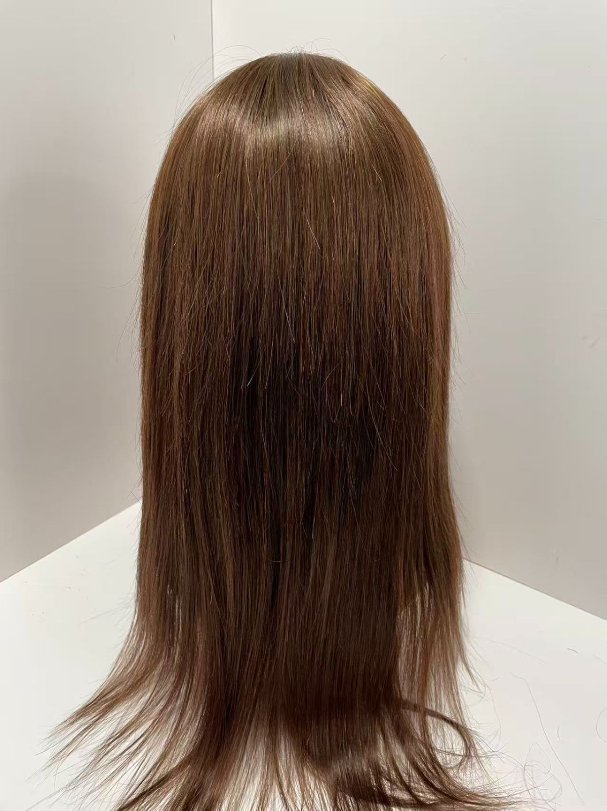 フルウィッグ人毛100%人毛ウィッグ医療ウィッグロングストレート