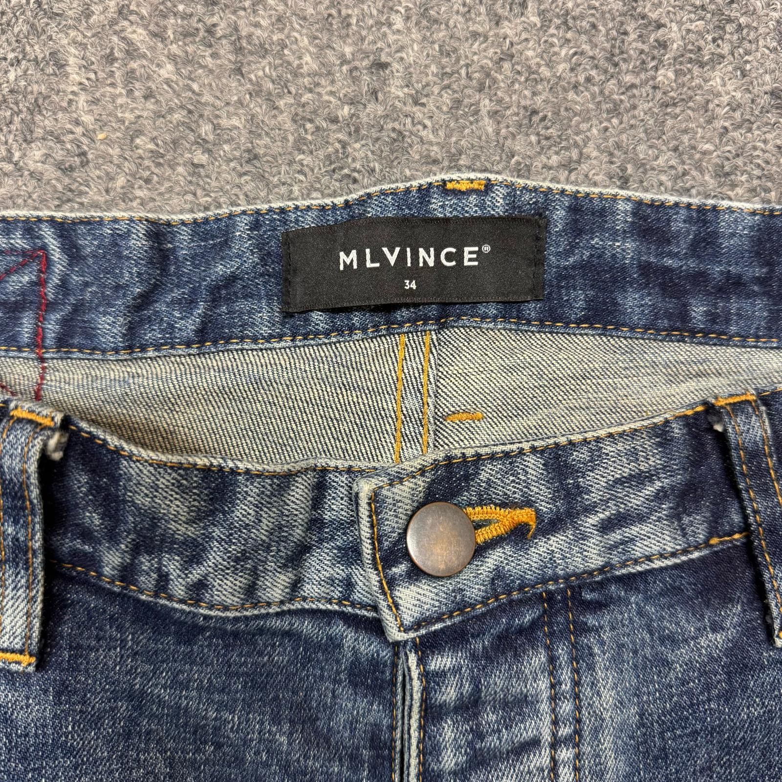 MLVINCE TYPE-1 SLIM DAMAGE JEANS タイプ1スリムダメージジーンズ