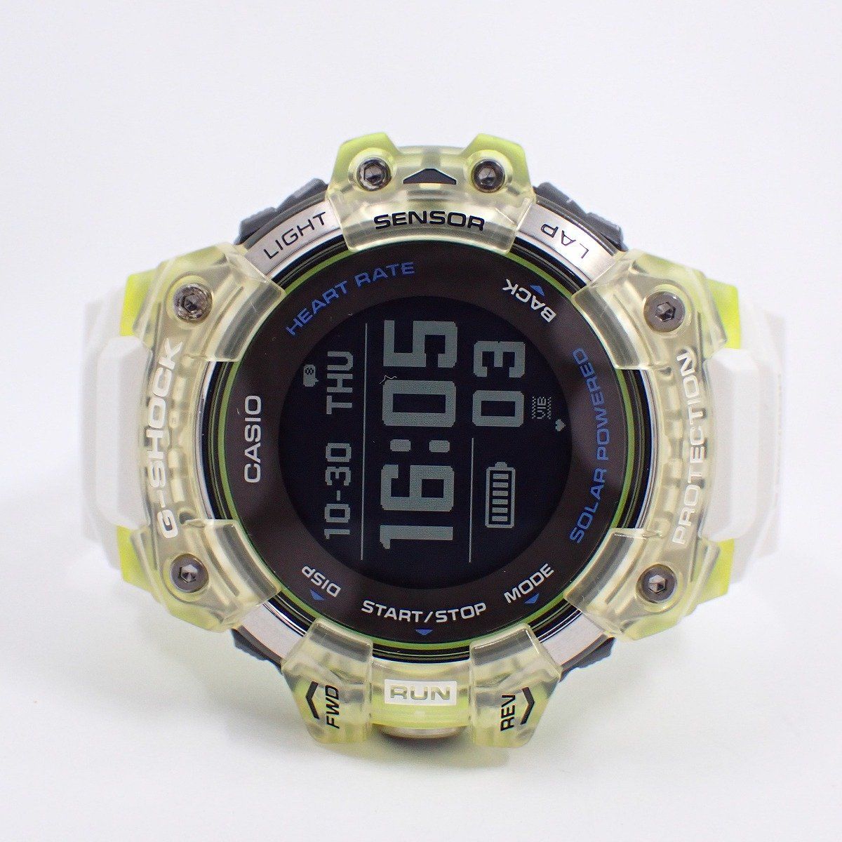 カシオ G SHOCK SQUAD Gスクワッド 心拍計 Bluetooth搭載 GPSソーラー電波 メンズ 腕時計 GBD H 1000 7 A 9 JR