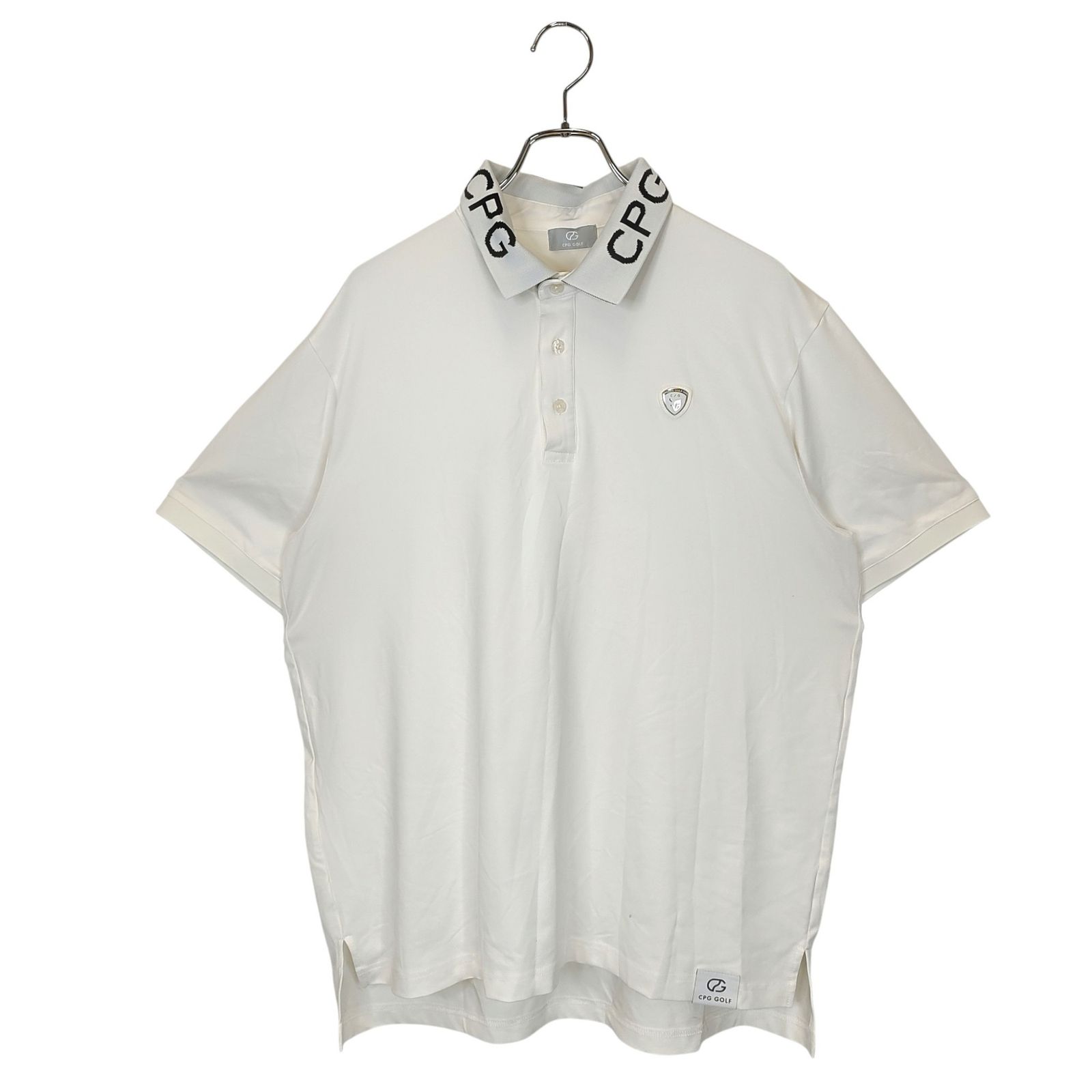 CPG GOLF シーピージーゴルフ 衿ロゴ 半袖 ポロシャツ 2109-24103 5