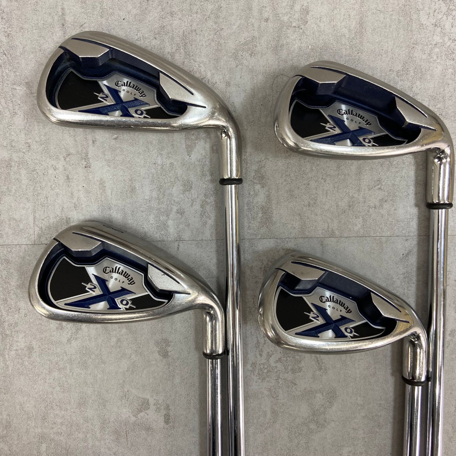 Callaway/キャロウェイ X20 アイアンセット 4・5・6・8・9・A・P 計7本 