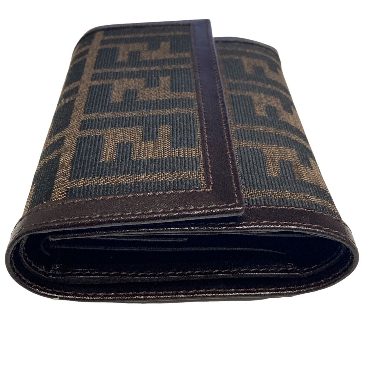  FENDI フェンディ 三つ折り財布 2266 30858 ブラウン キャンバス レディース 三つ折り財布 折り財布