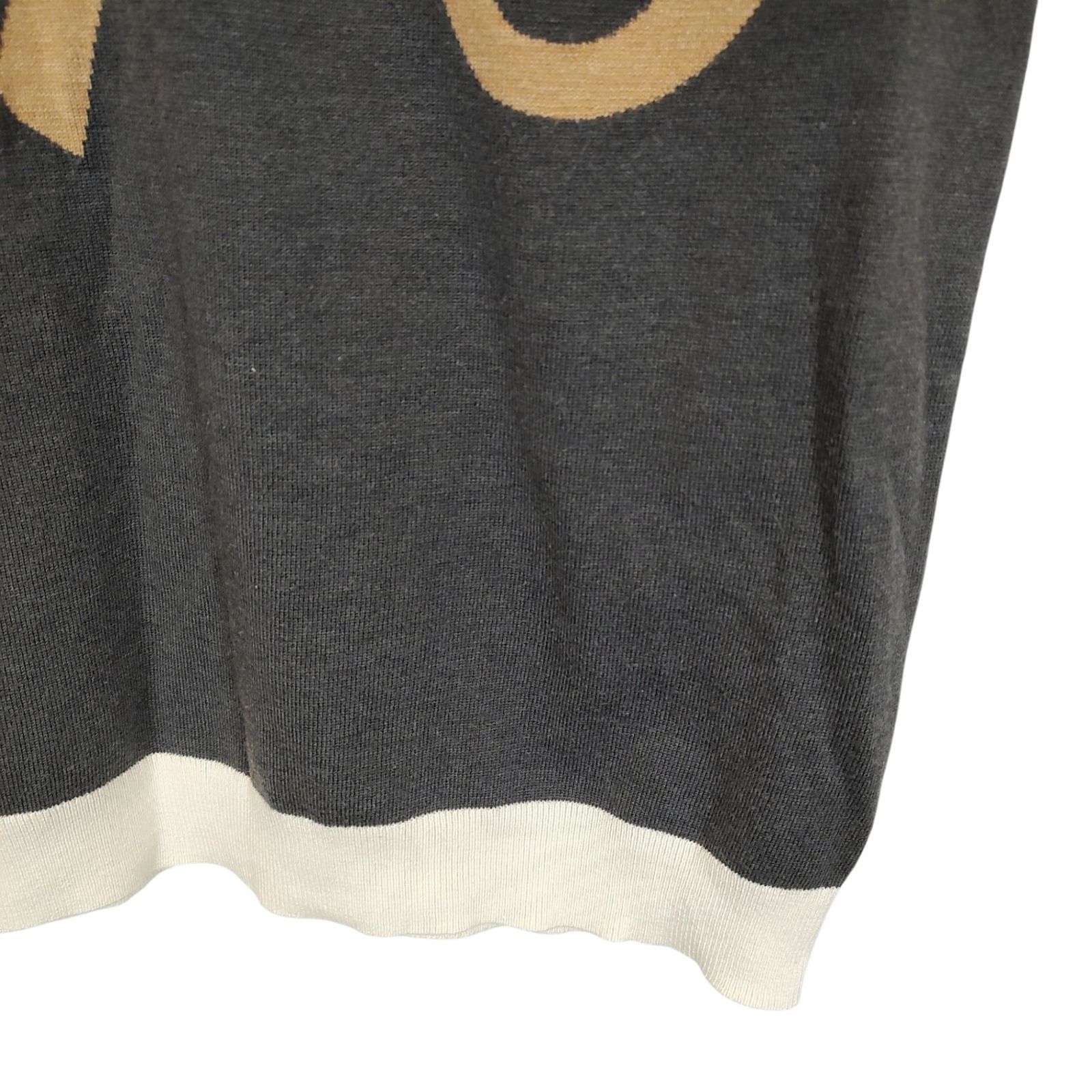 CPG GOLF シーピージーゴルフ 24AW インターシャビッグ ロゴ ニット