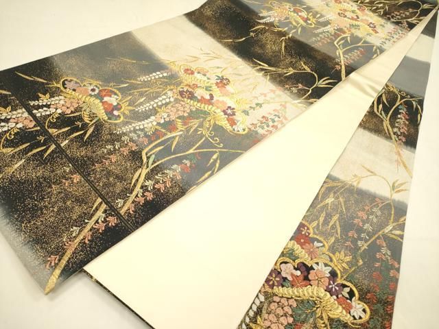 花松文 枝垂れ藤