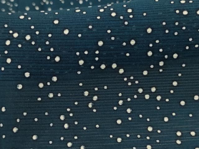  平和屋着物 夏物 小紋 絽 霞文 正絹 jd 小紋 着物