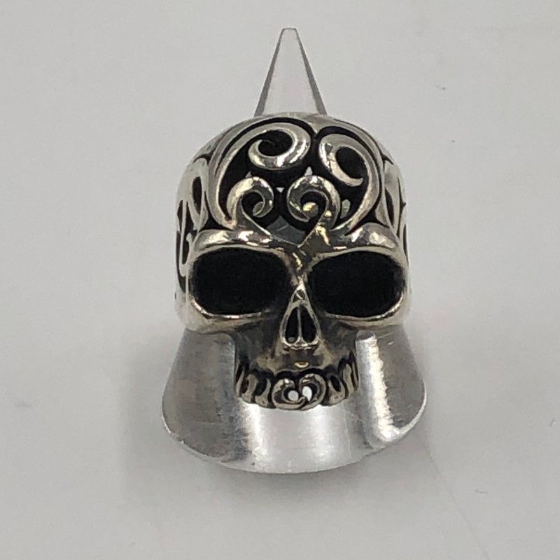 中古品】 BIG BLACK MARIA ビッグブラックマリア 大妄想スカル リング