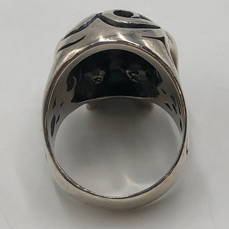 中古品】 BIG BLACK MARIA ビッグブラックマリア 大妄想スカル リング
