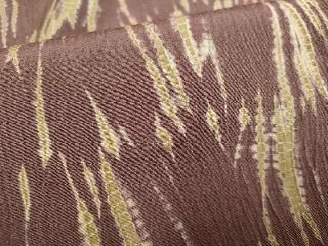 上質な小紋 杢目絞り