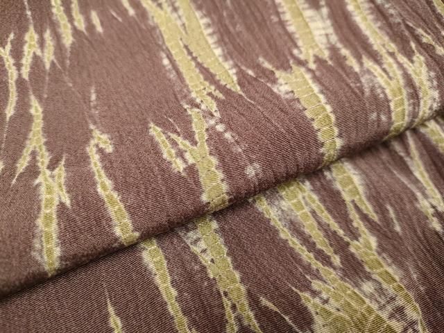 上質な小紋 杢目絞り