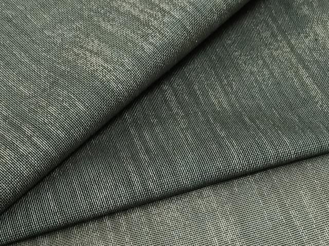 平和屋着物 夏物 小紋 紗 霞文 正絹 jd