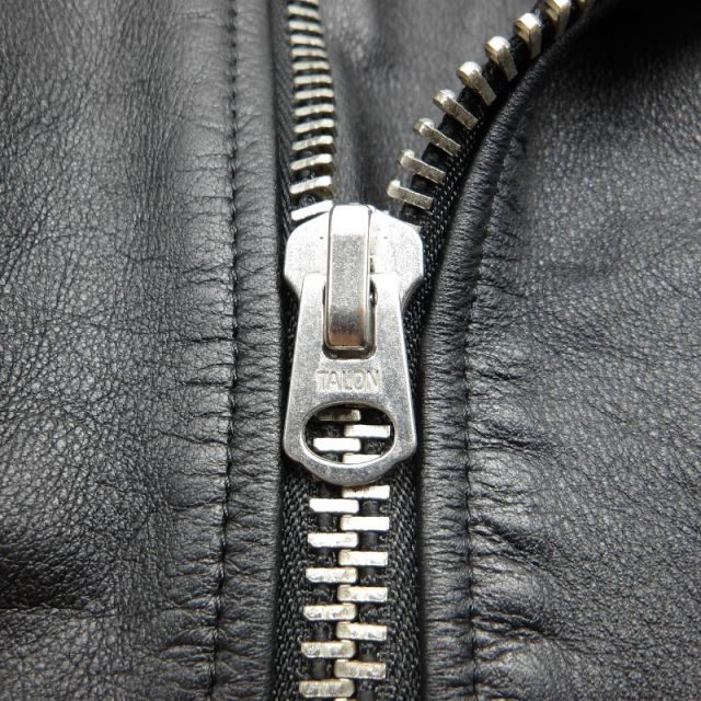 DELUXE SHIFT KICKER LEATHER RIDERS JACKET BLACK サイズL D5186  