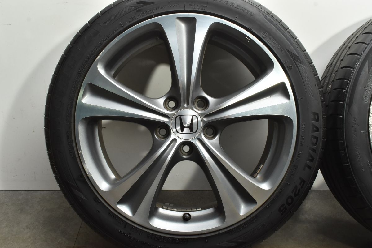 アブソルート専用品】ホンダ RB3 オデッセイ 純正 18in 7J +55 PCD114