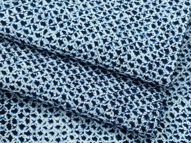 平和屋着物∴夏物 男性 浴衣 有松鳴海絞り 三浦絞り 綿 CABA0507ng