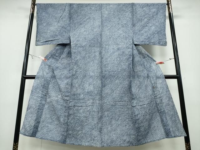 平和屋着物∴夏物 男性 浴衣 有松鳴海絞り 三浦絞り 綿 CABA0513ng