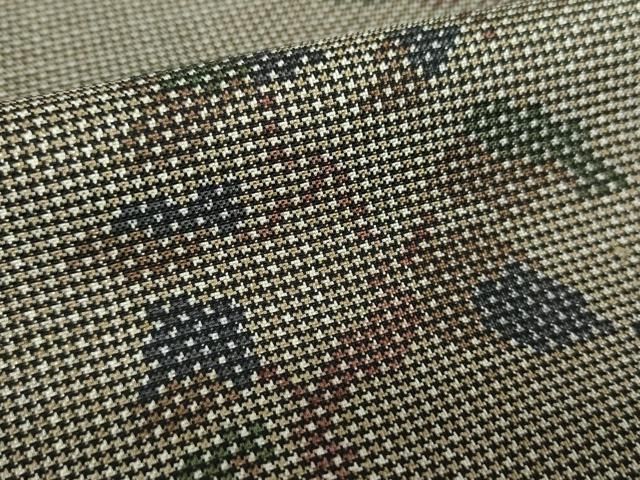 横段風景文 正絹