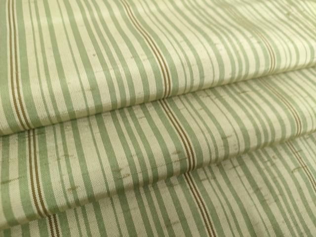 平和屋着物 ぜんまい紬 間道 正絹 ps