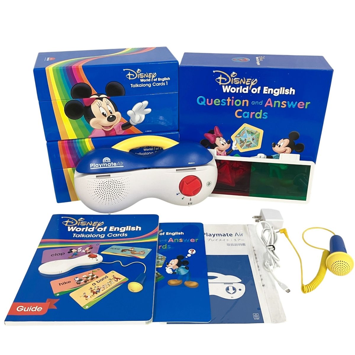 DWE トークアロング Q-Aカード 2019年頃 ディズニー 英語システム 英語 教材