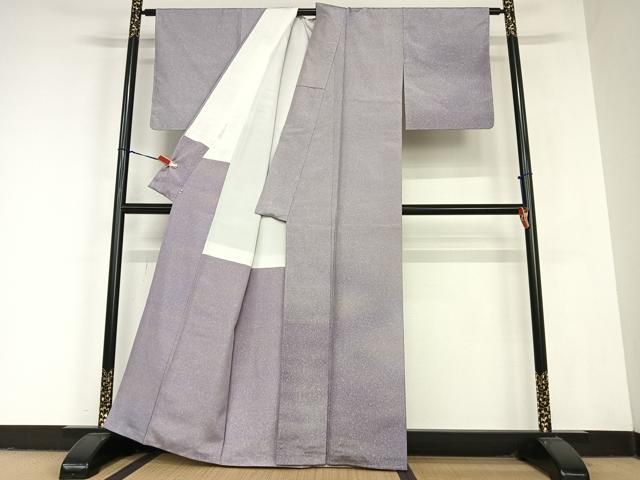 平和屋着物 本場染大島紬 訪問着 霞文 天目暈し 正絹 zg