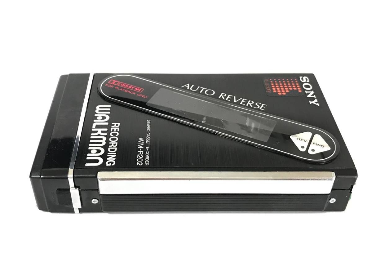 MR-01482 整備品 SONY ウォークマン WM-R202 電池ボックス付き マット