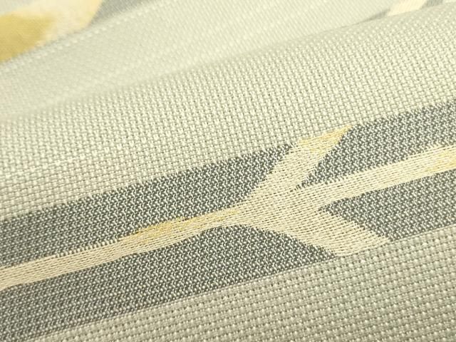  平和屋着物 全通柄京袋帯 横段抽象文 金糸 op 袋帯 帯