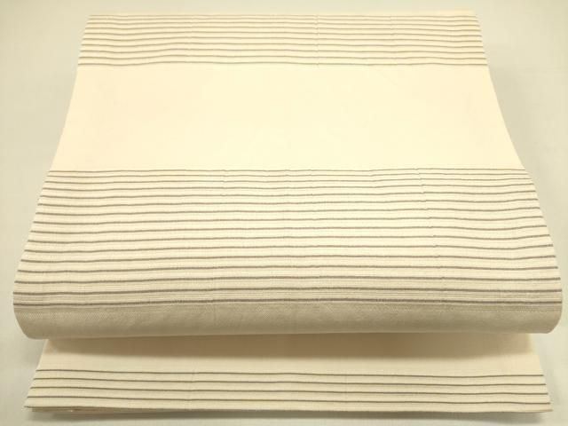 平和屋着物 全通柄京袋帯 横段文 op