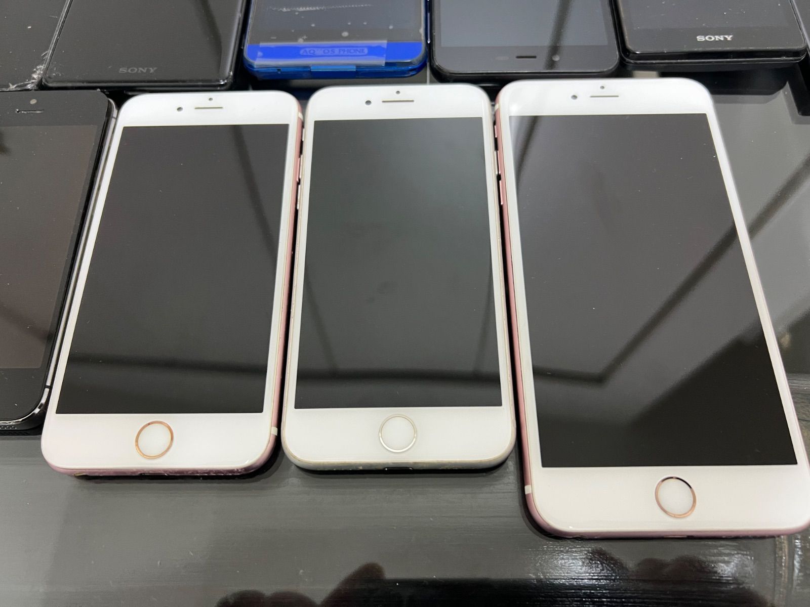 スマホジャンク品まとめ21台