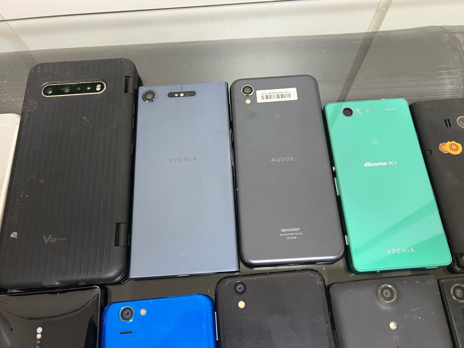 スマホジャンク品まとめ21台