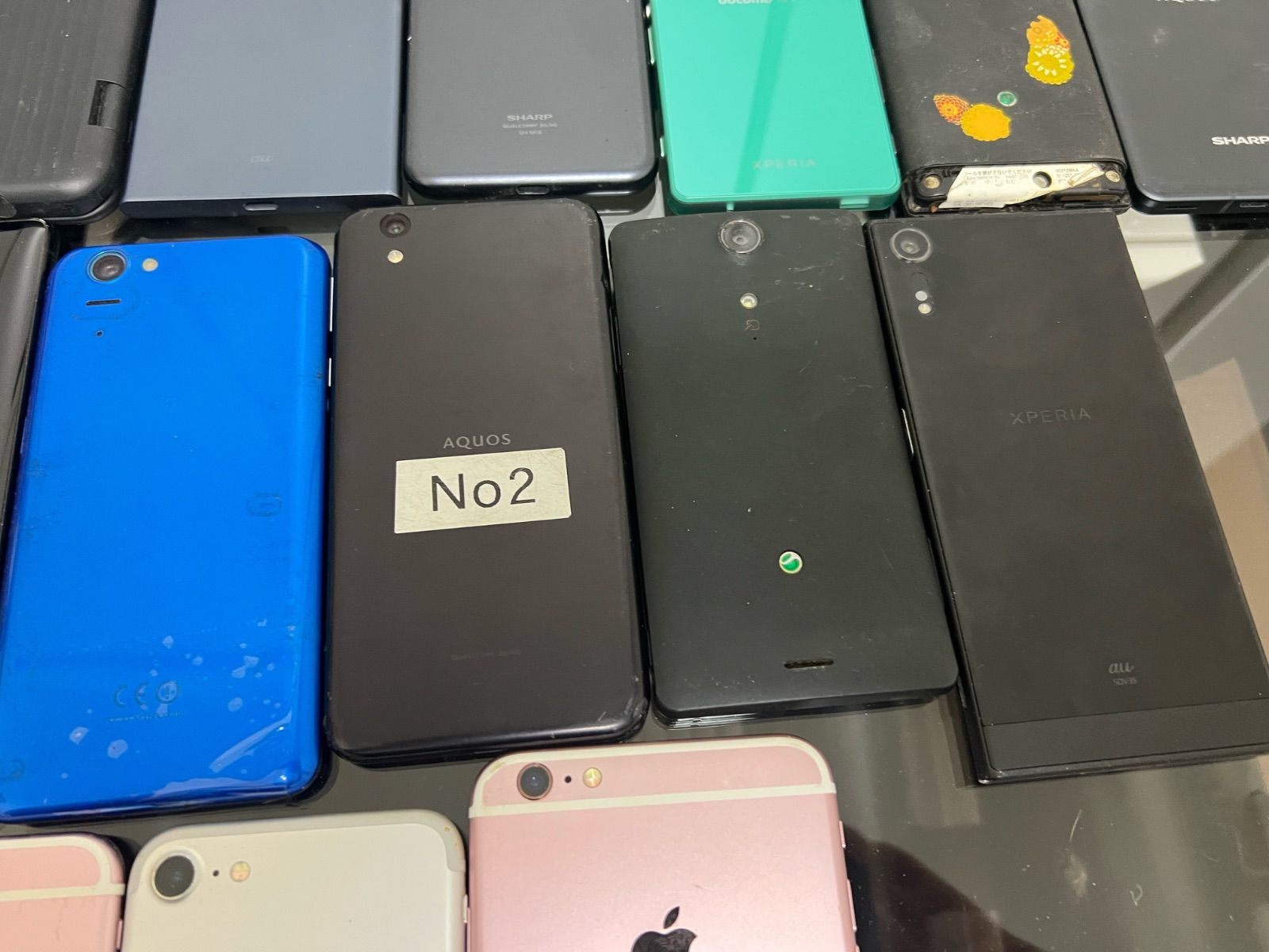 iPhone6など スマホジャンク品まとめ21台