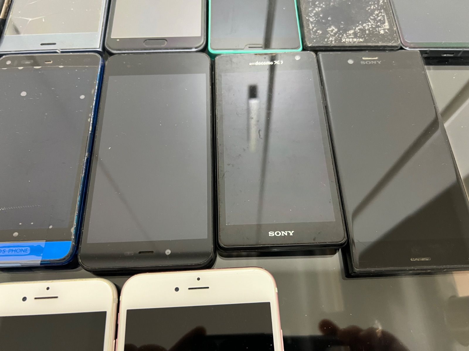 iPhone6など スマホジャンク品まとめ21台
