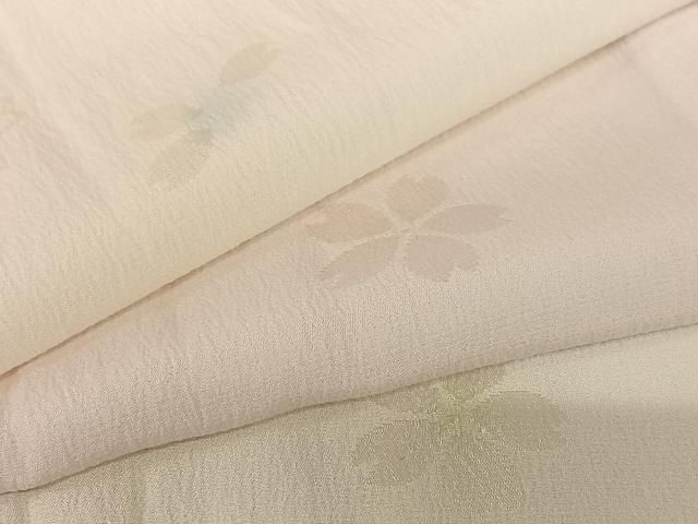  平和屋着物 長襦袢 無双仕立て 舞桜 正絹 zg 長襦袢 長襦袢 半襦袢