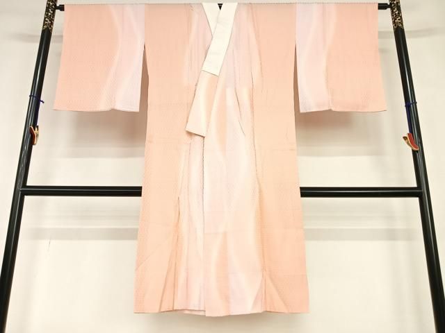 平和屋着物●長襦袢　無双仕立て　霞文　正絹　逸品　AABC5194zg 平和屋着物○長襦袢 無双仕立て 霞文 正絹 逸品 AABC5194zg