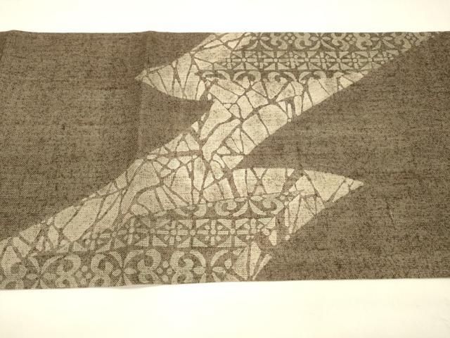  平和屋着物 夏物 六通柄袋帯 抽象草花文 正絹 cm 袋帯 帯