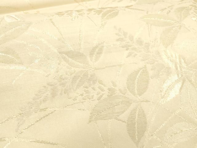 平和屋着物 夏物 六通柄袋帯 草葉文 金糸 正絹 cm 袋帯 帯