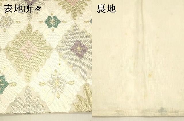 夏物 六通柄袋帯