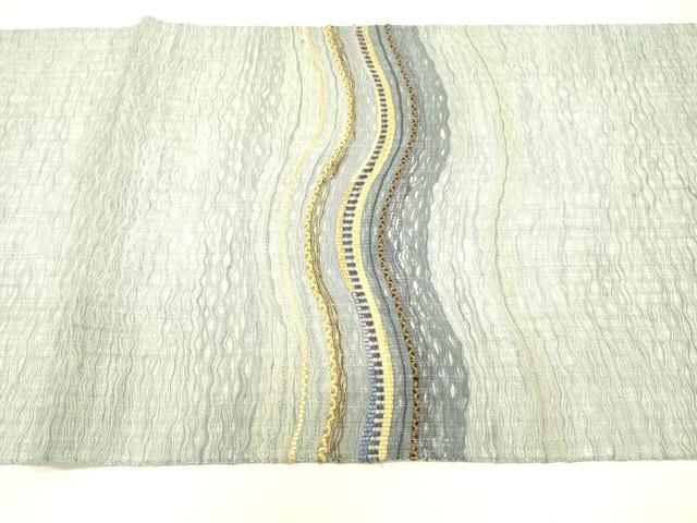 すくい織 よろけ縞