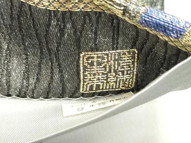 六通柄袋帯 唐織