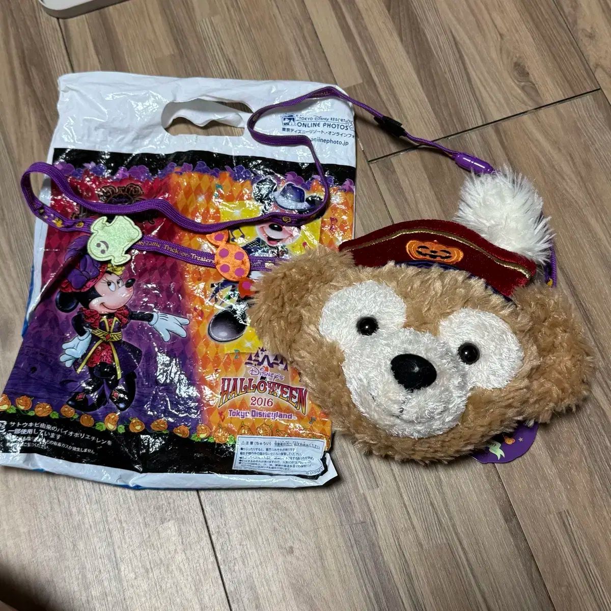 モデル 日本 DisneySea ダッフィー ダッフィーフレンズ 顔ポーチバッグ